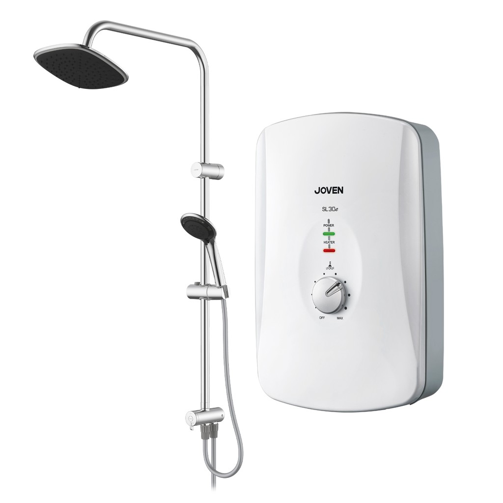 Joven Rain shower SL30e-RS instant water heater | Shopee Philippines