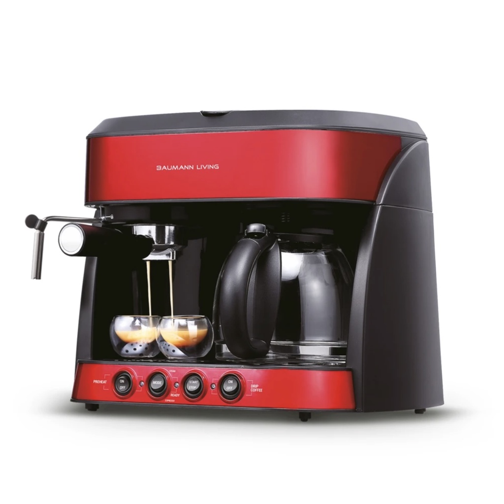 baumann coffee maker with grinder