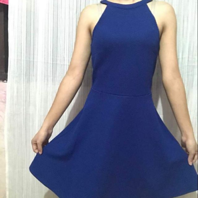 Royal blue dress | Shopee Philippines