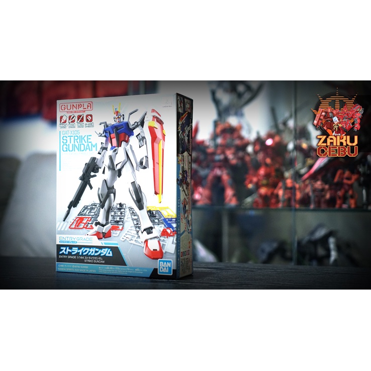 GUNDAM - EG 1/144 Strike Gundam - Model Kit : : Model Kit  Bandai Model Kit Gundam