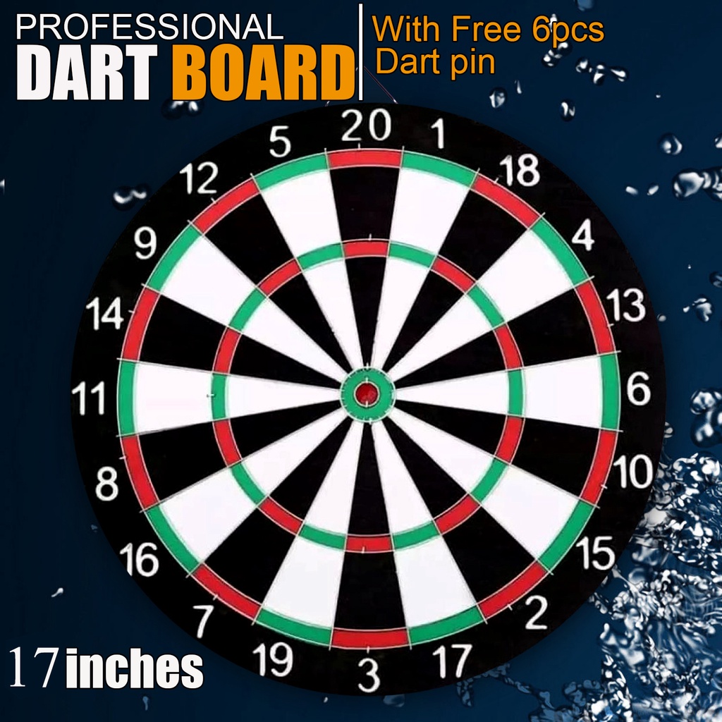 Dart Board Measurements Guide With Set Up And Mounting, 41 OFF