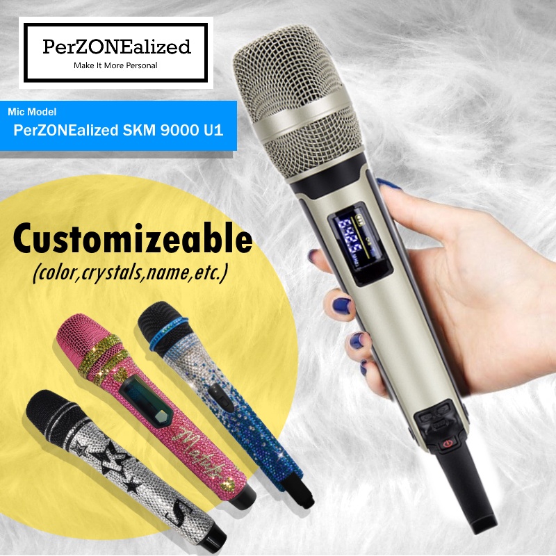 PerZONEalized SKM 9000 U1 Wireless Microphone Customized