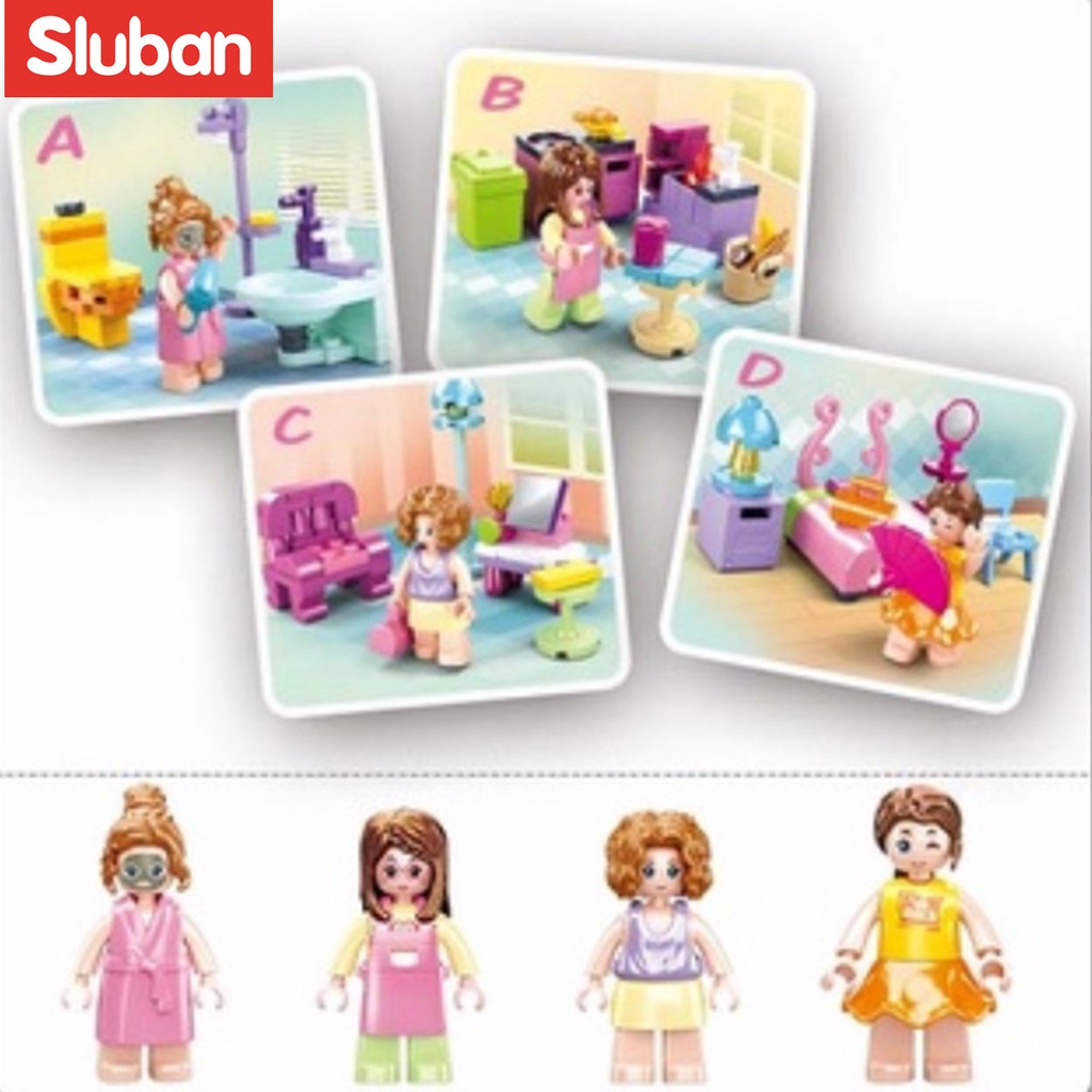 sluban building blocks m38-b0795 builder set