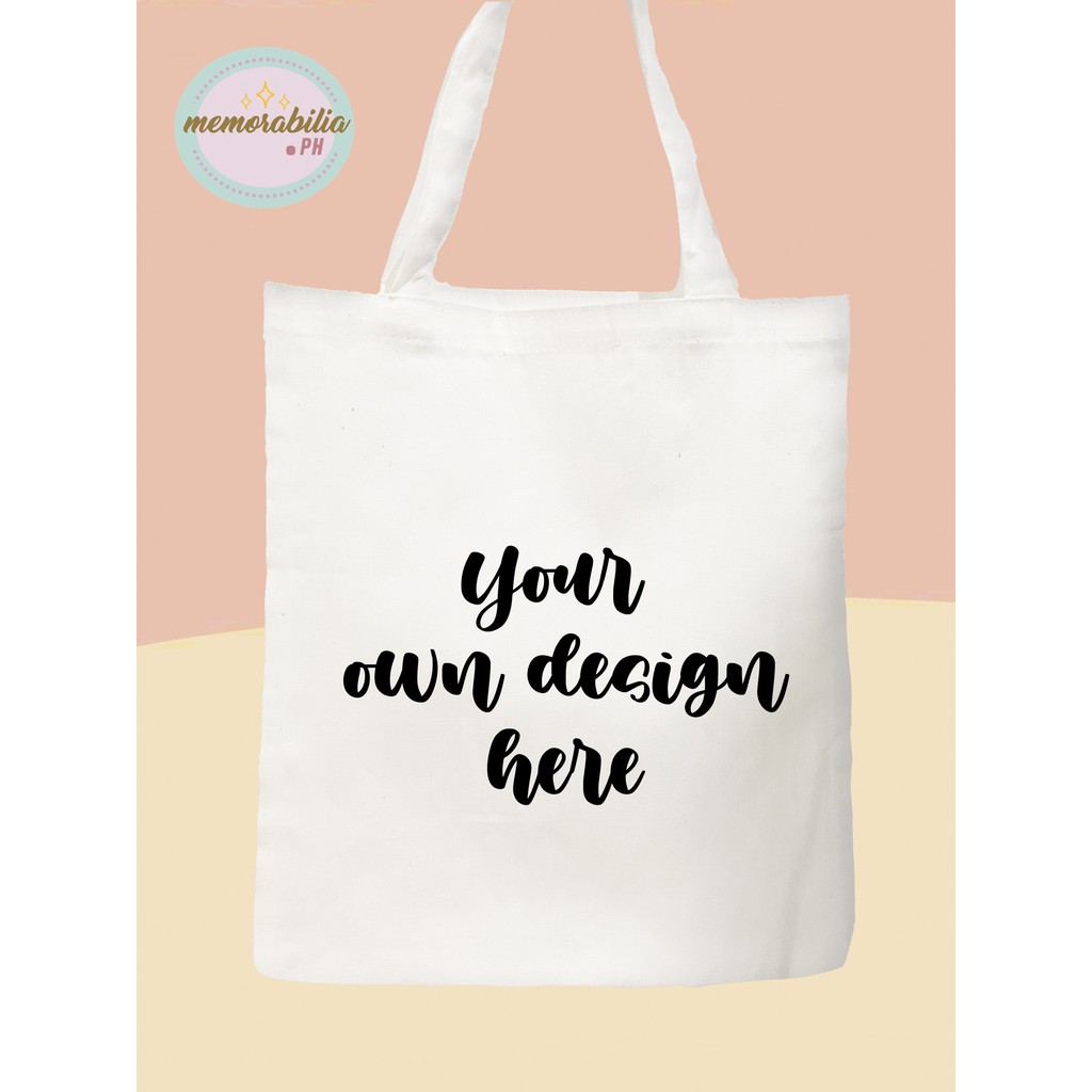 Canvas bag outlet personalized