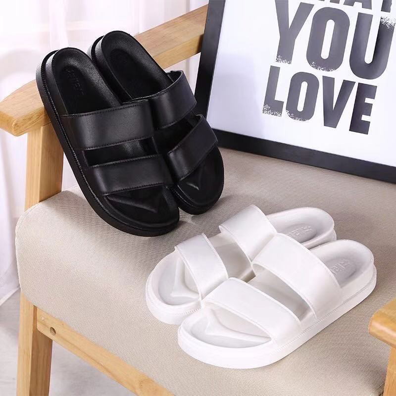 Two Strap Korean slippers for women Footwear Walking Shoes
