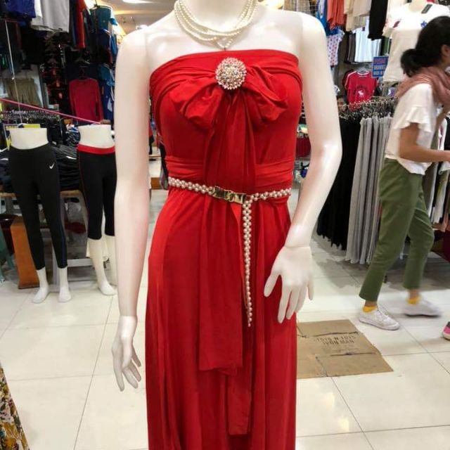 Infinity dress with sales belt