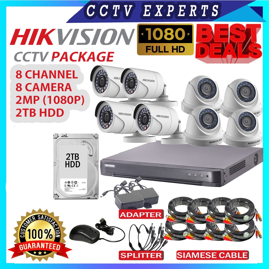 Hikvision 8 sales way dvr