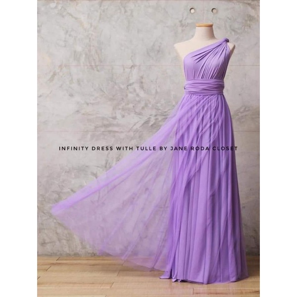 lavender infinity dress