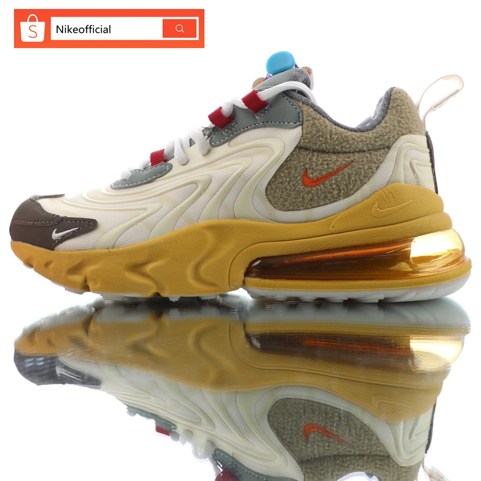 Nike air max 270 tiger yellow running shoes on sale