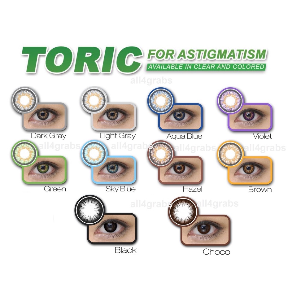 Colored contact deals lenses for astigmatism