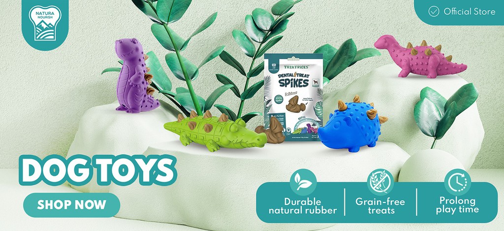 Natural nourish dog outlet toys