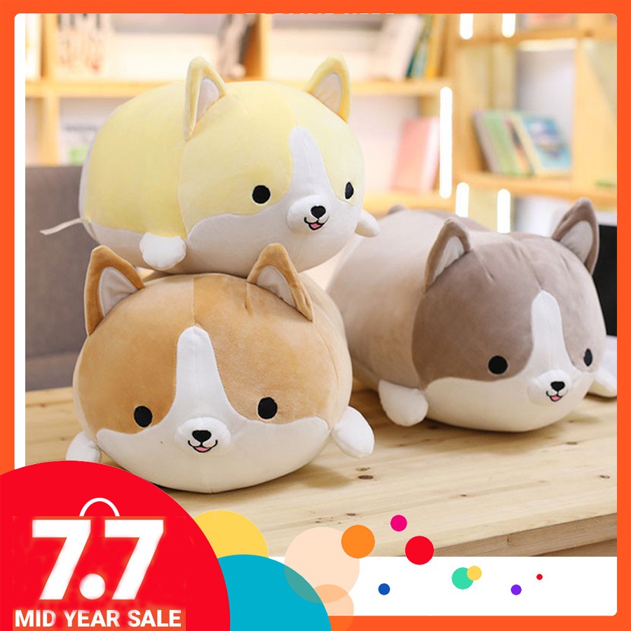 Corgi plush best sale pillow