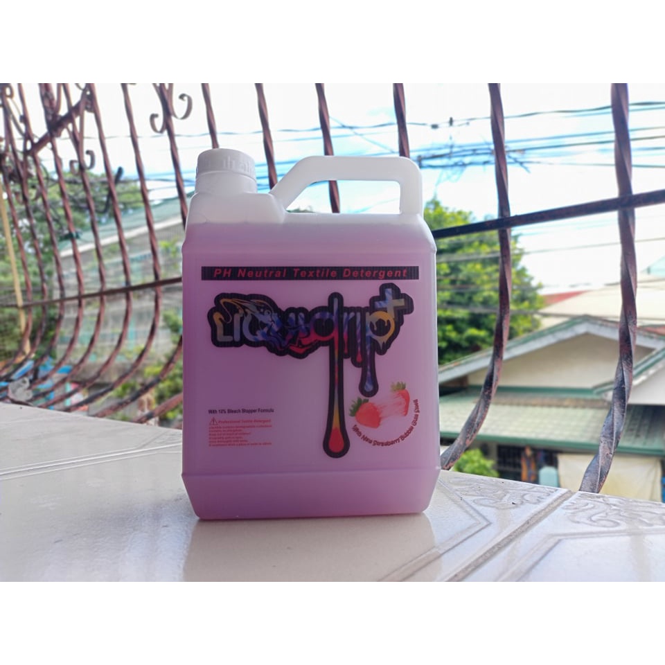 1 Liter Liquidrip PH Neutral Textile Detergent, works as well as