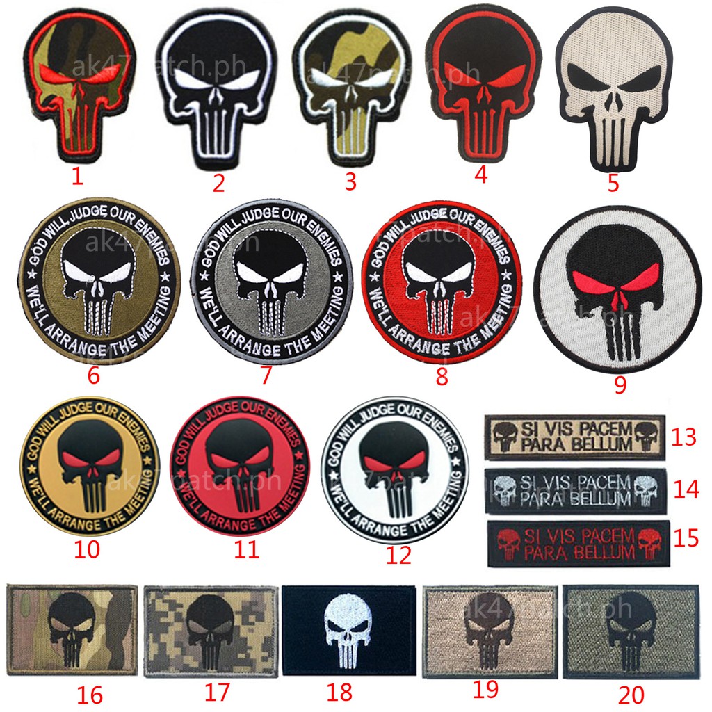 Medic Patch 3D PVC Rubber Paramedic Medical PATCH EMS EMT MED First Aid  Tactical Skull Military