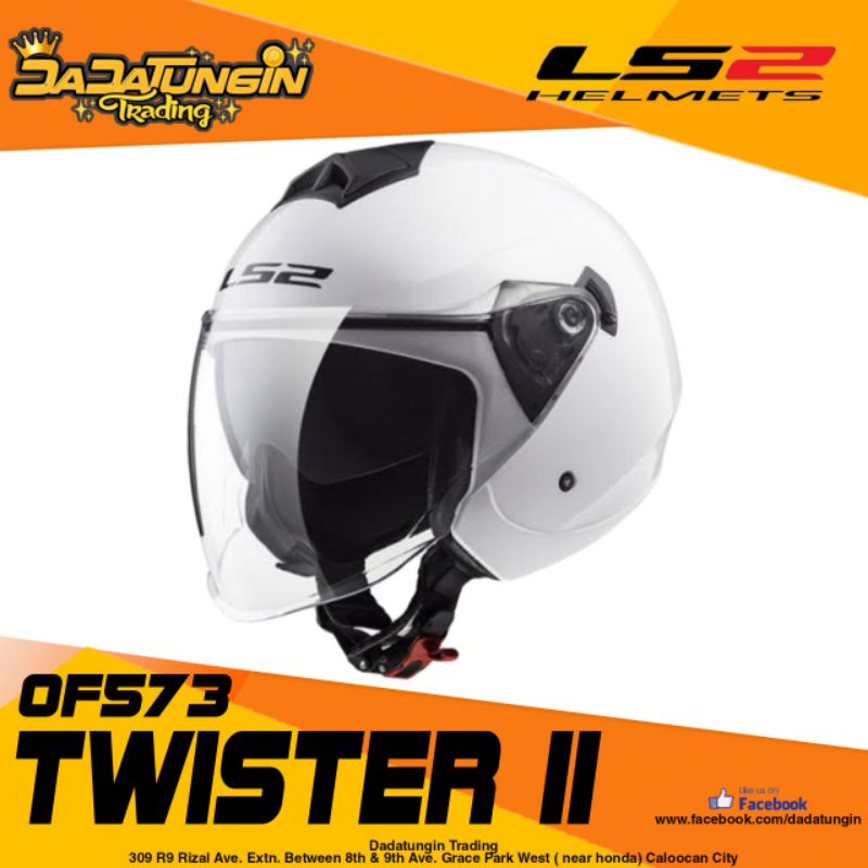 Ls2 twister hot sale visor