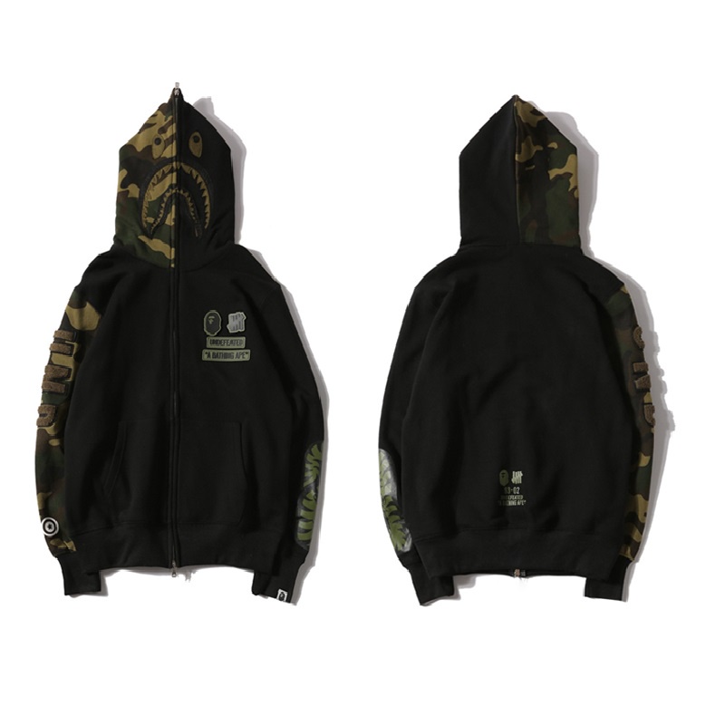 Undefeated hot sale bape hoodie