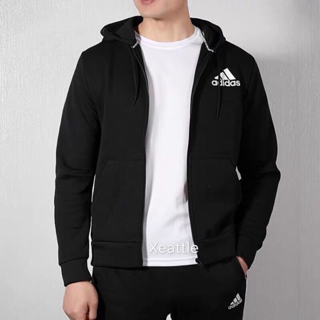 Adidas jackets shop with hoods