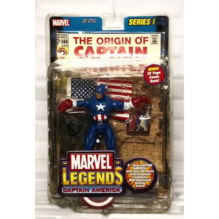 Marvel legends series 1 captain deals america