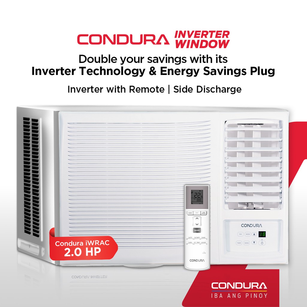 Condura window type on sale aircon price