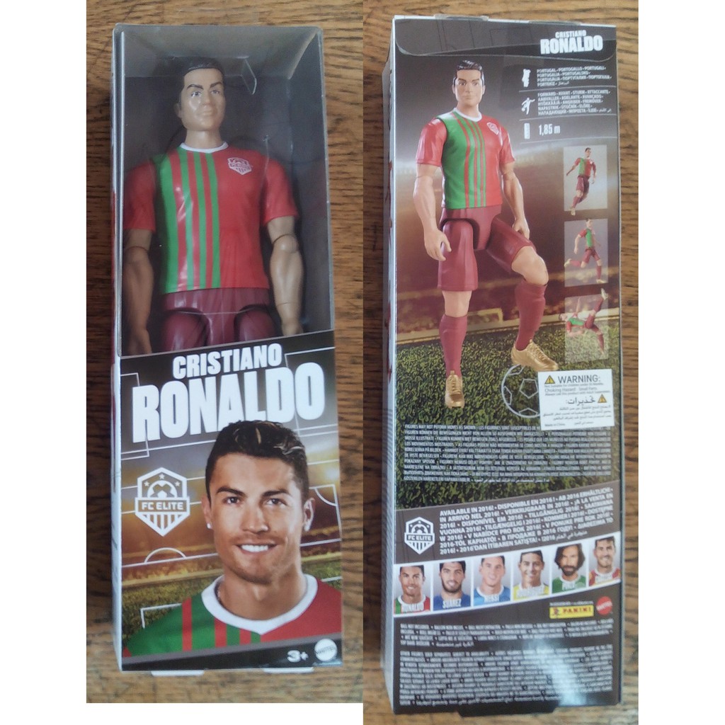 .com: Mattel FC Elite Cristiano Ronaldo Soccer Action Figure