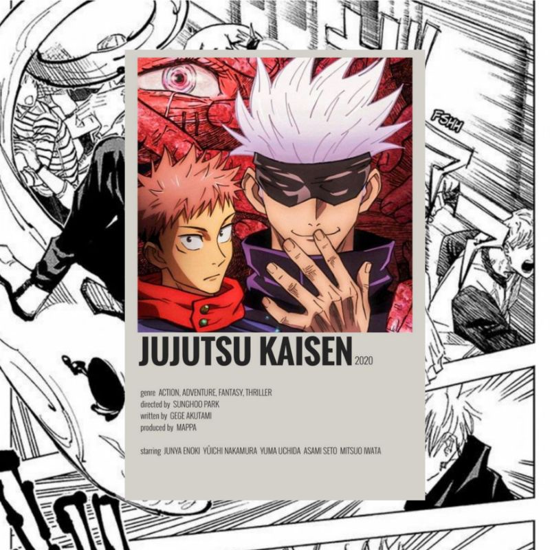 Jujutsu Kaisen Minimalist Poster  Minimalist poster, Anime  reccomendations, Anime films