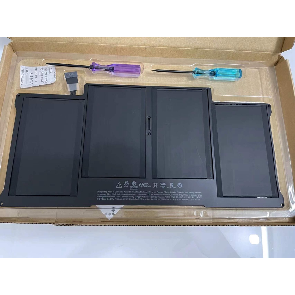 ❤Originl 7150mah Laptop Battery A1496 For MacBook Air 13 A1466