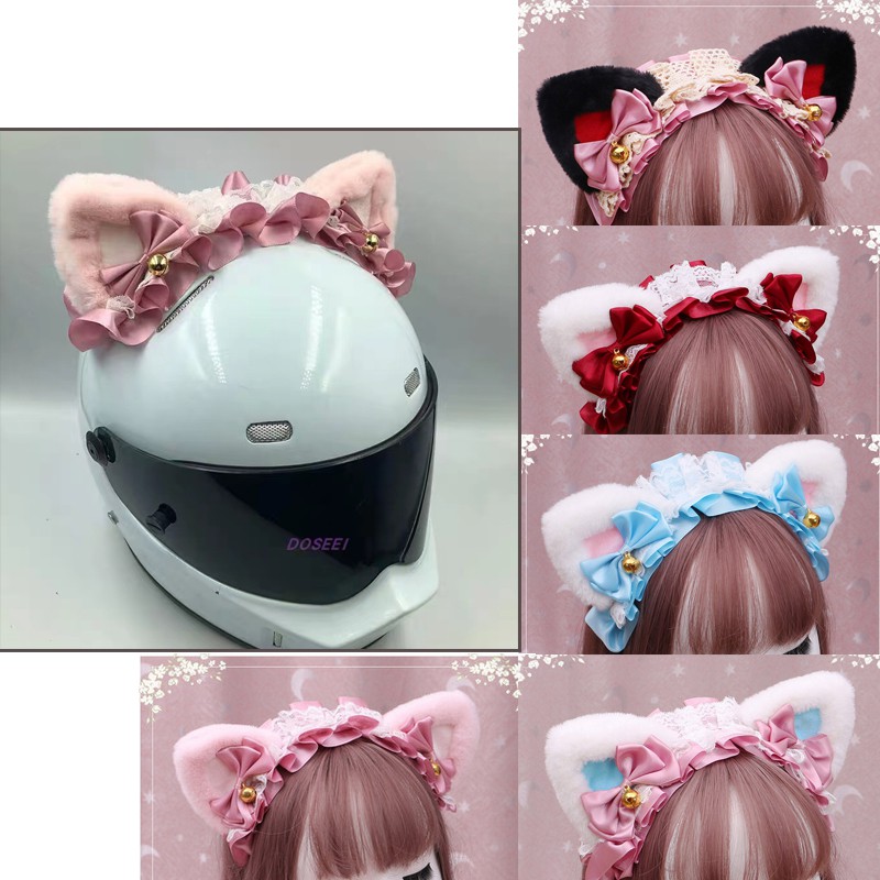 Motorcycle helmet discount hair accessories