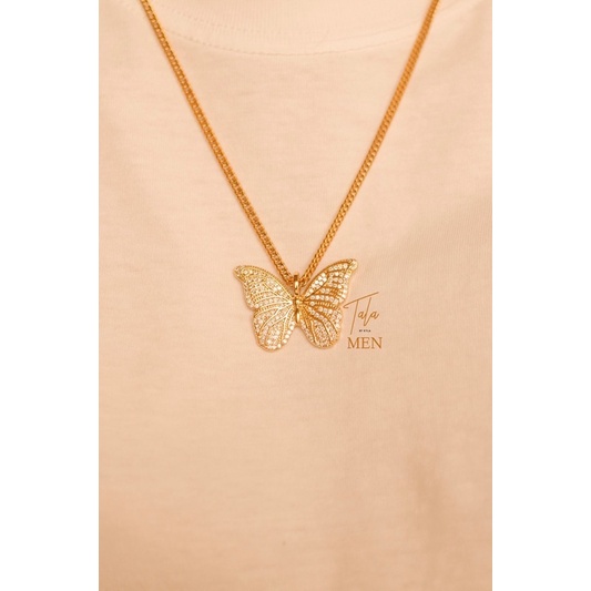 Mens hot sale butterfly chain