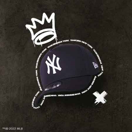 New York Yankees MLB White Logo Navy 9FORTY D-Frame Snapback Cap  (ESSENTIAL), New Era Cap PH