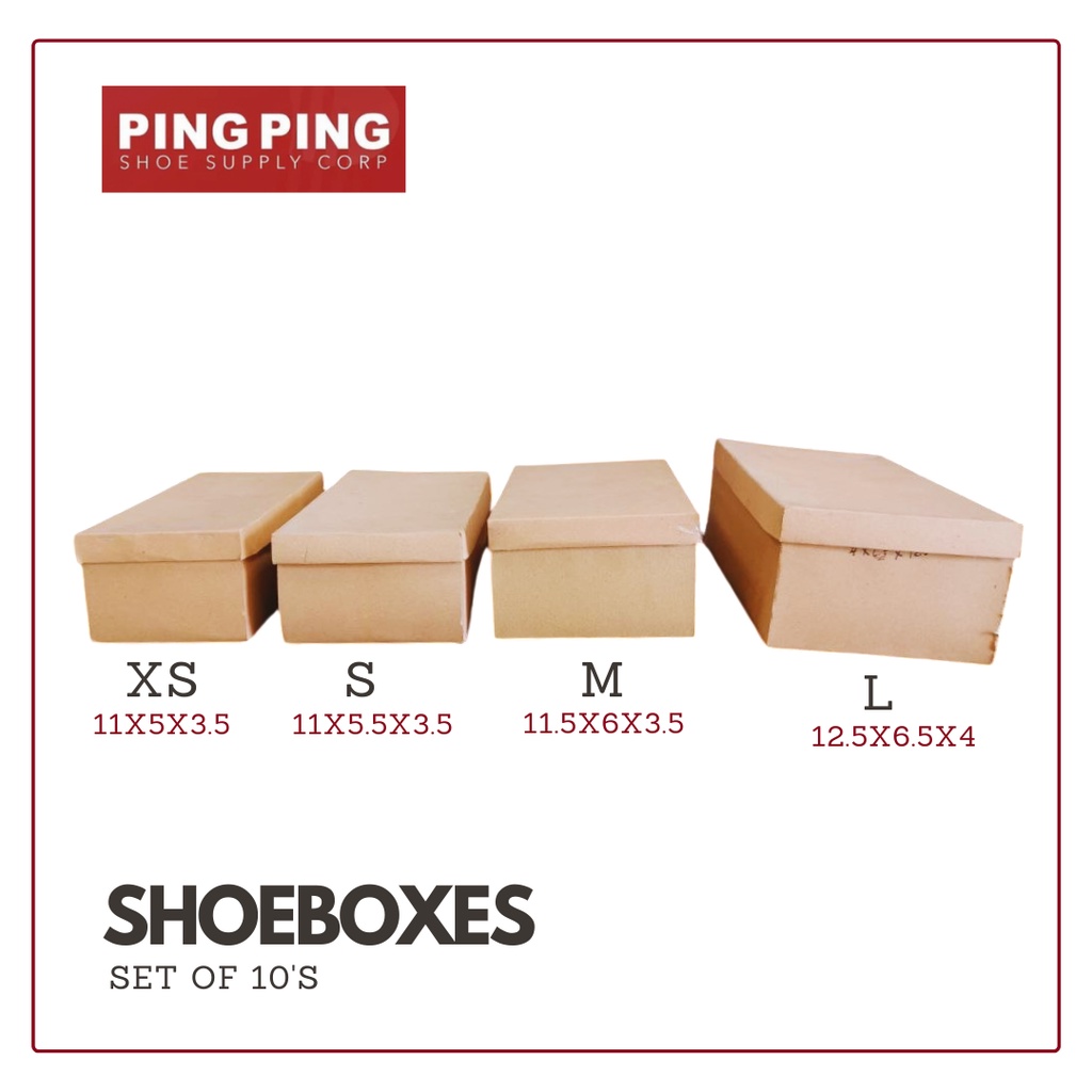 Shoe box size shipping on sale boxes