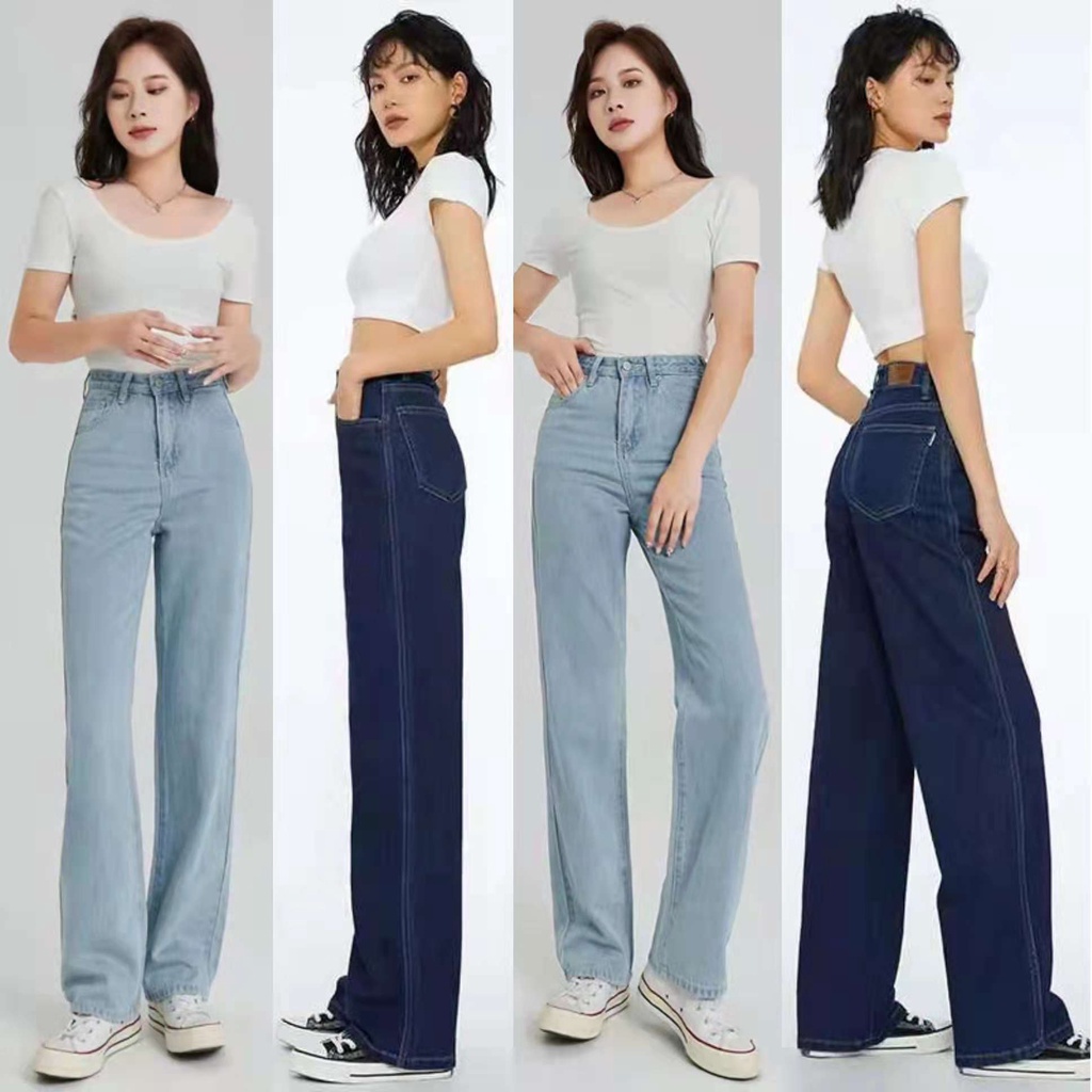 Straight cut pants sales outfit