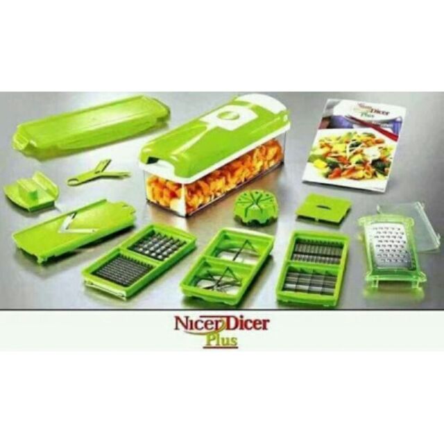 Nicer Dicer Plus vegetable, 13 items