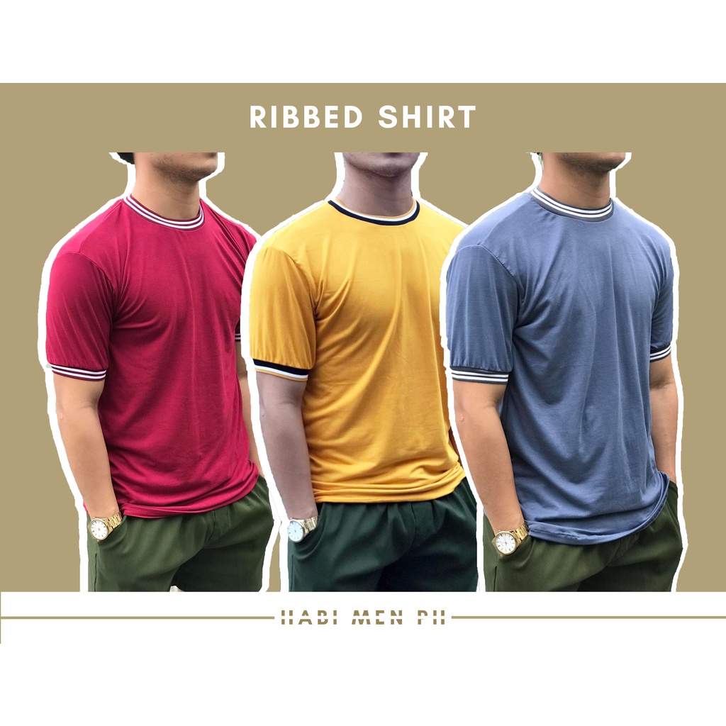 T shirt outlet ribbing