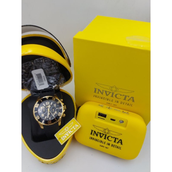 Invicta watch outlet with helmet case