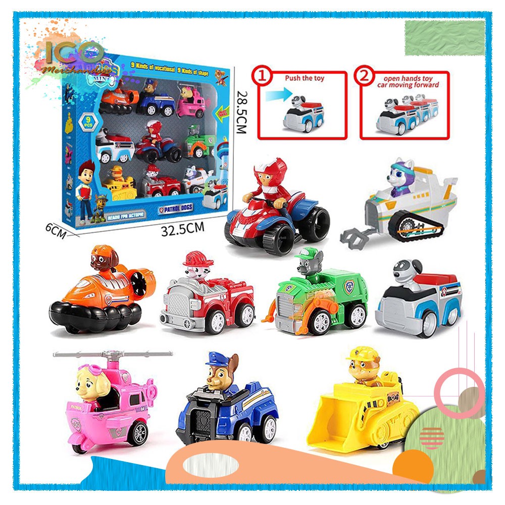 Paw patrol pull on sale back racers