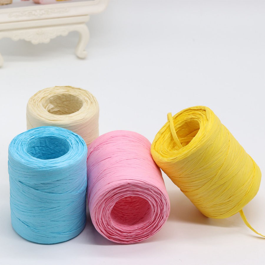 2pcs Lace Yarn for Weaving Thin Silk Cotton Thread for Hand Knit Yarn  Blanket Hilo Para