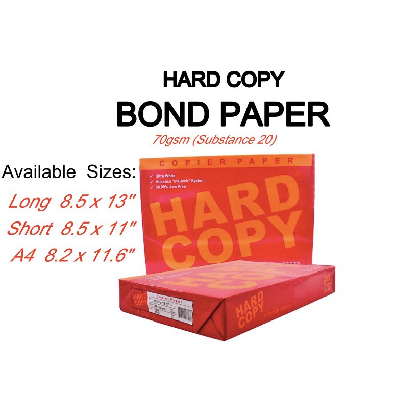 Hard Copy Bond Paper