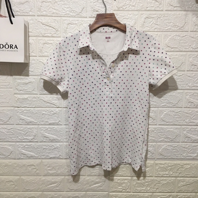 Polo shop polka dot