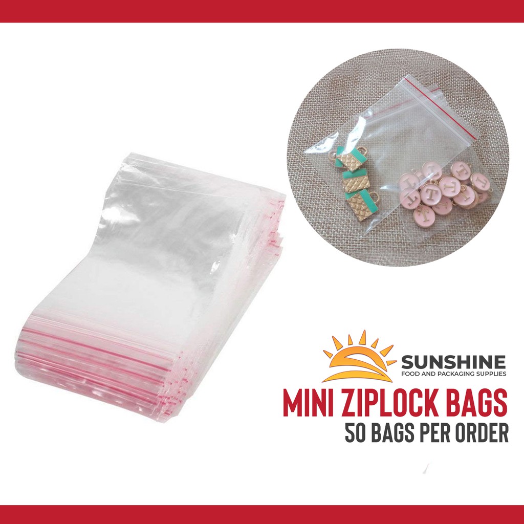 Tiny ziplock best sale