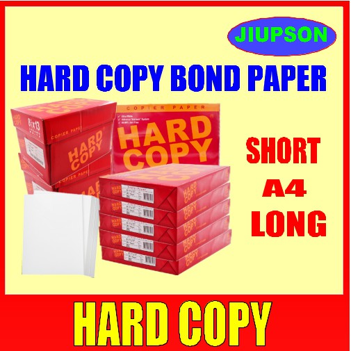 hard copy bond paper short 