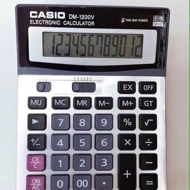 calculatrice casio dm-1200v