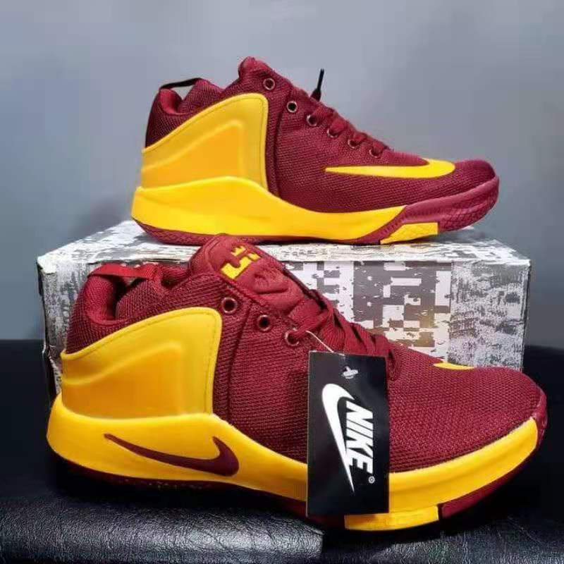 Lebron james maroon on sale shoes