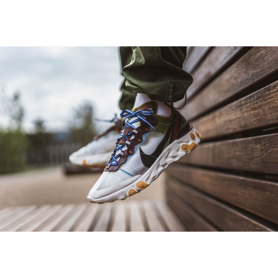 Nike react element 87 moss discount on feet