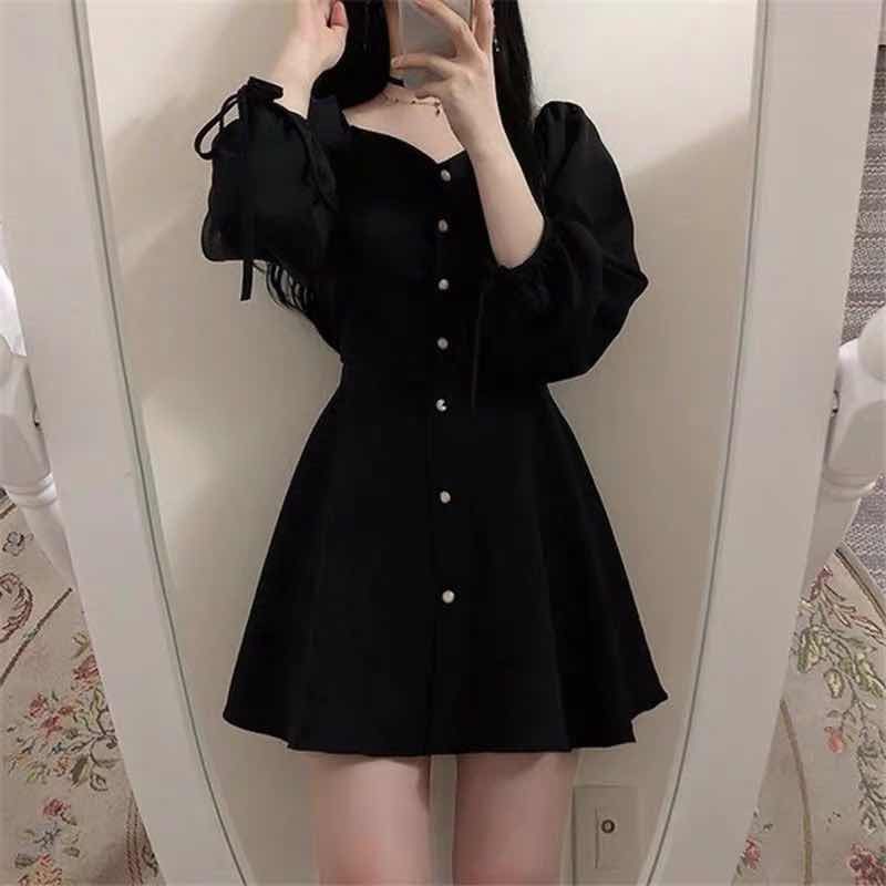 Korean dress outlet long sleeve