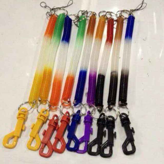 Spring keychain hot sale