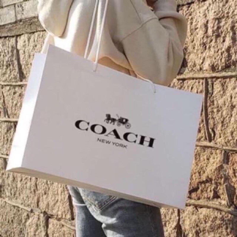 Coach paper 2025 bag 2019