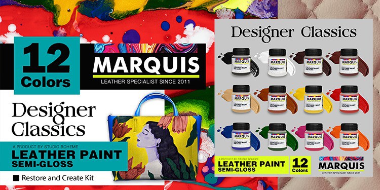 Louis Vuitton Leather Color Repair Kit Marquis Leather paints designer set