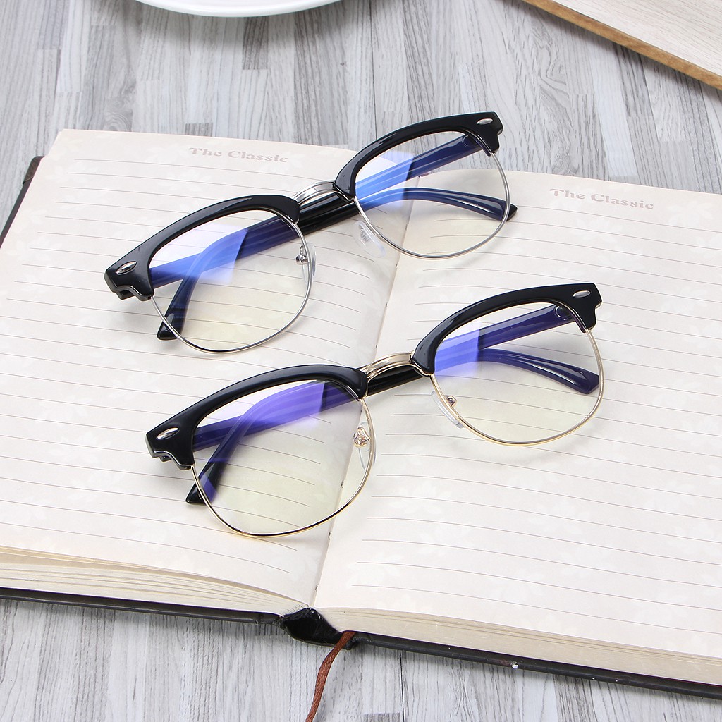 Anti Glare Anti UV Gaming Reading Eye Protection Glasses Shopee