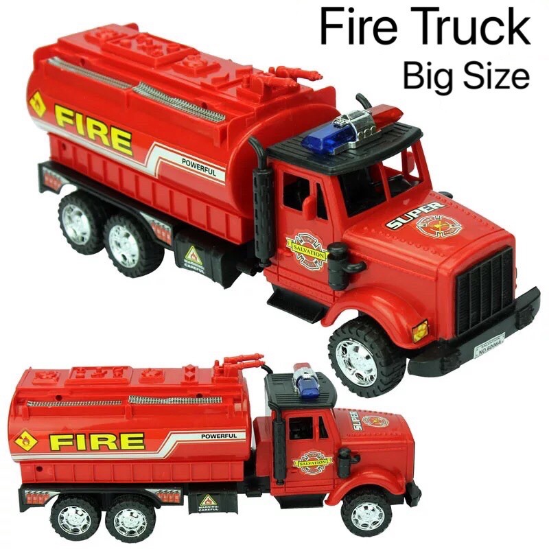 Big plastic 2024 fire truck