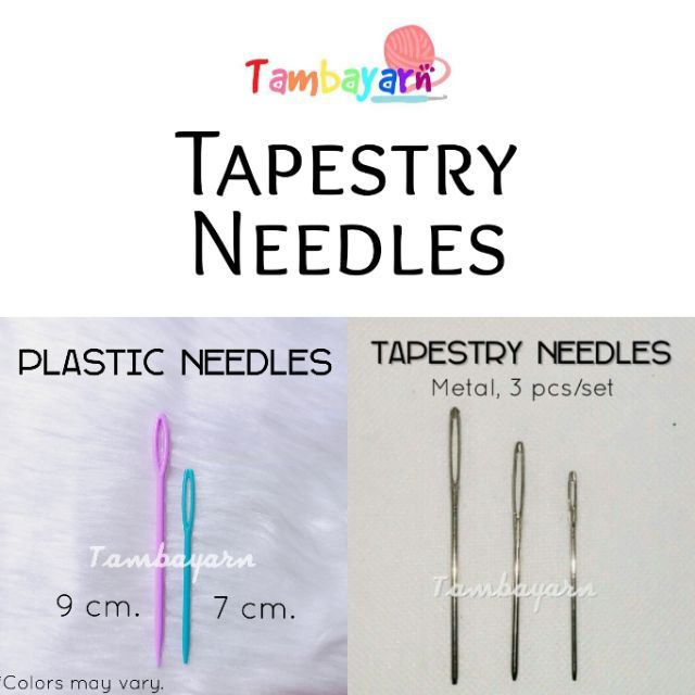 Tapestry needle for discount crochet